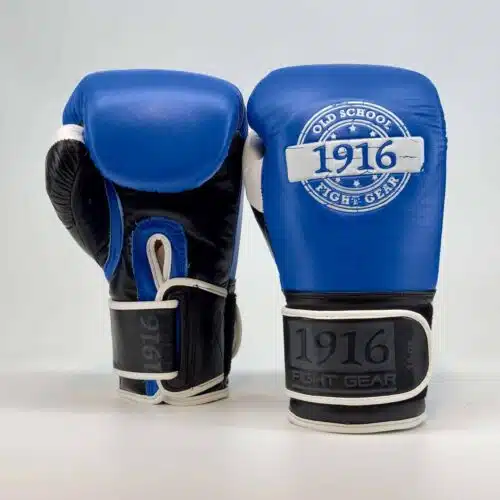 1916 fight gear bokshandschoen legend blauw/wit