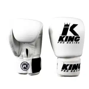 King Pro Boxing Bokshandschoenen KPB/BGVL 3 White