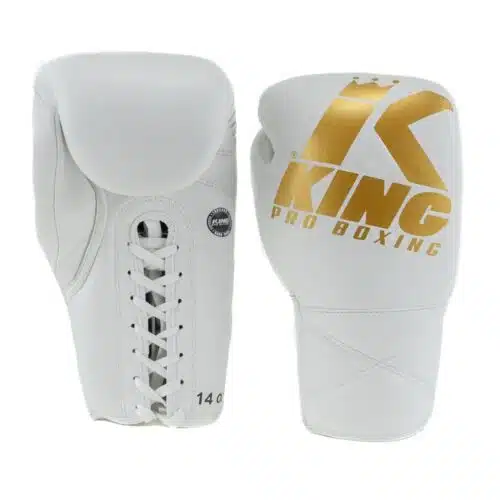 King Pro Boxing Bokshandschoenen XK LU White/Gold