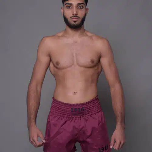 1916 Fight Gear Kickboksbroek Legend Maroon/Black