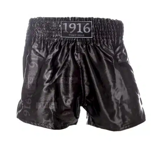 1916 Fight Gear Kickboksbroek Glory Zwart/Grijs