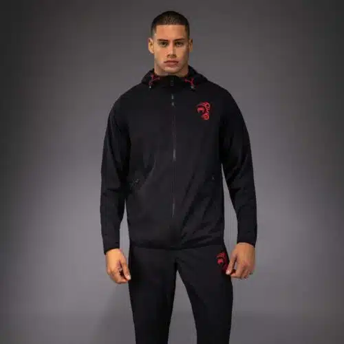 Venum X Mike Tyson Tiger Track Jacket Deep Black/Intense Red