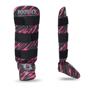 Booster scheenbeschermers combat serie kids roze