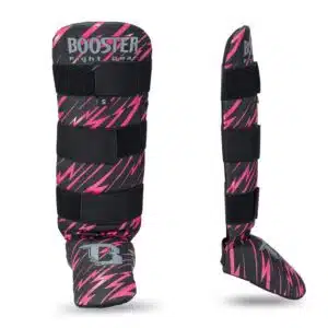 Booster scheenbeschermers combat serie kids roze
