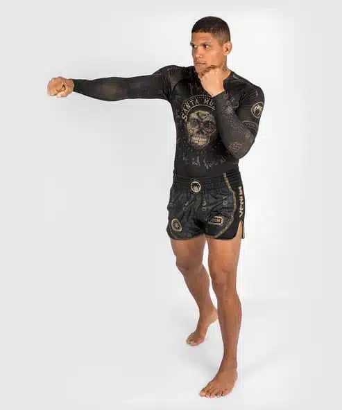 Venum long sleeve rashguard santa muerte