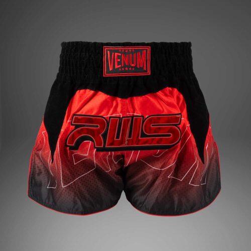 Venum X RWS 2.0 Muay Thai Shorts Black/Red
