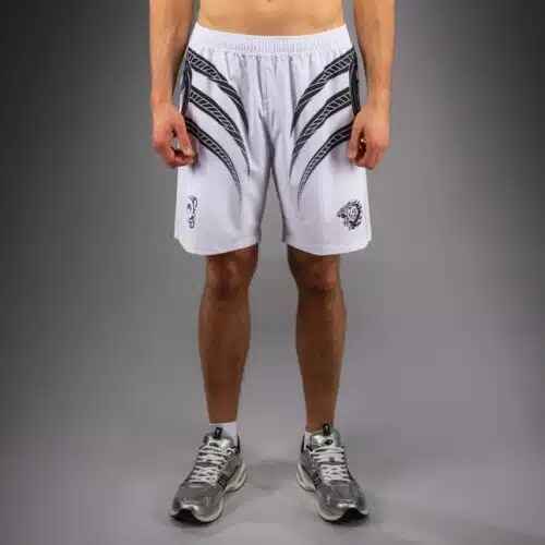 Venum X Mike Tyson Tiger Trainingshort White/Deep Black