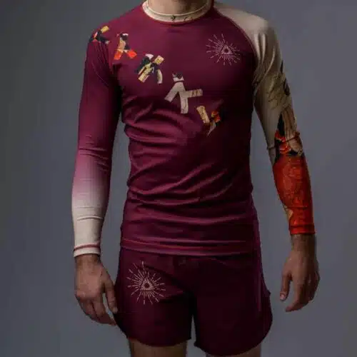 Energia Fightwear Hybrid Short Akai