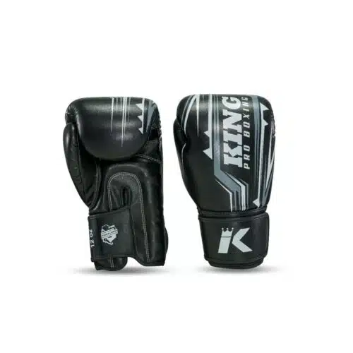 King pro boxing bokshandschoenen Spartan 1 zwart