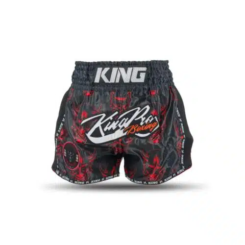 King Pro Boxing Kickboksbroek Devil 4 Black/Red