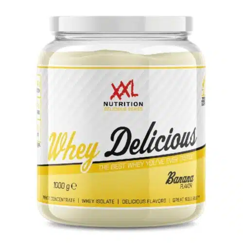 XXL Nutrition Whey Delicious Banaan 450gr