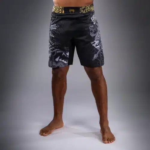 Venum Wolf Atak Fightshorts – Zwart/Grijs