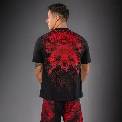 Venum Wolf Atak T-Shirt Black/Red