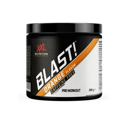 XXL Nutrition Pre Workout Blast Caffeine Free Orange