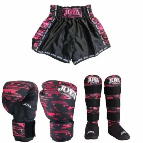 Joya Kickboks Set Camo V2 Roze