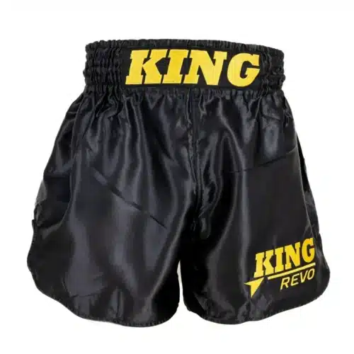 King Pro Boxing Kickboksbroek Revo 2 Black/Gold