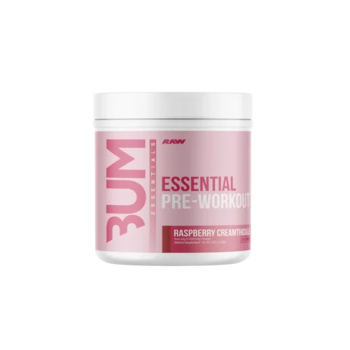 RAW Nutrition CBUM Essential Pre-Workout Red White 'N Bum