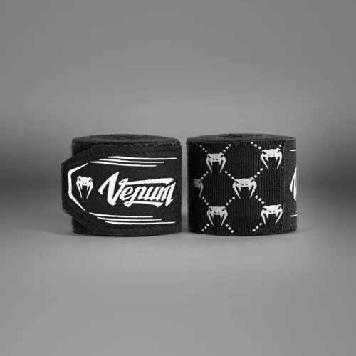 Venum Boksbandage Monogram 4M Black/White