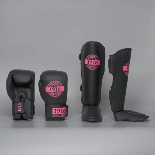 1916 Fight Gear Kickboks Set Legend Advanced Black/Pink