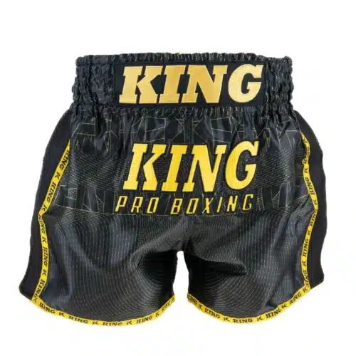 King Pro Boxing Kickboksbroek KPB Serie 8 Black/Gold